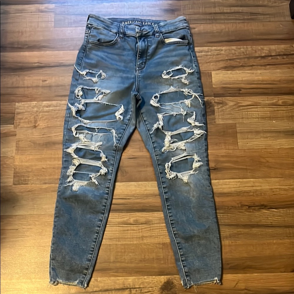 American Eagle Outfitters Light Blue Denim